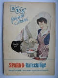 SPARKO- Ratschläge, Sparkochtopf, VEB Geithainer Emalierwerk Geithain, 1960