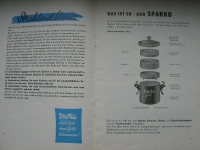 SPARKO- Ratschläge, Sparkochtopf, VEB Geithainer Emalierwerk Geithain, 1960