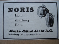 NORIS Zünd- Licht AG Nürnberg, 1937 #1
