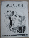 Autofum, Schoeller & Co. Frankfurt, Der elektrische Zigarren- Anzünder, 1937 #1