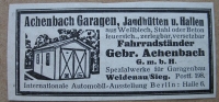 Achenbach Weidenau / Sieg, Garagen, Hallen, Jagdhütten, 1937 #1