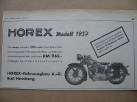 Horex 350, Fahrzeugbau Bad Homburg, 1937 #1