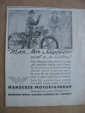 Wanderer Motorfahrrad, Siegmar- Schönau bei Chemnitz, 1937 #1