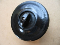 Ausschalter, Lichtschalter Bakelit, rund, dunkel, UP, #142*