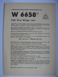 Prospekt Unkrautbekämpfungsmittel W 6658, VEB Farbenfabrik Wolfen, DDR 1967, #21