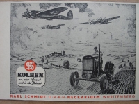 Karl Schmidt Neckarsulm, Kolben, Deutz Traktor, 1941 #2