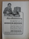 Griesogen Griesheim- Brenner, Frankfurt, 1941 #1