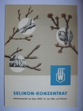 Prospekt Selinon- Konzentrat, VEB Farbenfabrik Wolfen, DDR 1962, #37