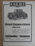 Kaelble Diesel- Zugmaschine, Backnang, 1941 #1