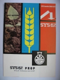 Prospekt SYS 67 PROP, VEB Synthesewerk Schwarzheide, DDR 1968, #50