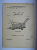 Feldhäcksler E 066, VEB Fortschritt Erntebergungsmaschinen Neustadt, Nr. 330, 1963