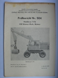 Mobilkran T174, T 174, VEB Weimar- Werk, Nr. 504, um 1970