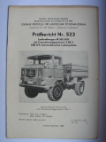 Lastkraftwagen IFA W 50 LA/K, VEB Automobilwerke Ludwigsfelde, Nr. 523, 1968