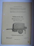 Beregnungsanlage Z-15-D, Sigma Olomouc CSSR, Dieselpumpenaggregat Iris 1250, Nr. 526, 1967