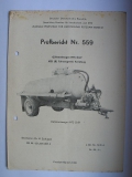 Gülletankwagen HTS 30.27, VEB Fahrzeugwerk Annaburg, Nr. 559, 1969