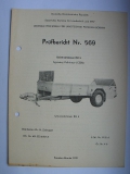 Universalstreuer RU 5, Agrostroj Pelhrimov CSSR, Nr. 569, 1970