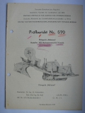 Drängerät Meliomat, VEB Meliorationstechnik Pritzwalk, Nr. 570, 1970