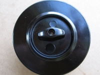 Ausschalter, Bakelit, rund, dunkel, UP, Lichtschalter, unbenutzt, #200*