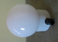 Preview: Kugellampe, Kellerlampe, Bauhaus- Stil, 50-er Jahre, #8