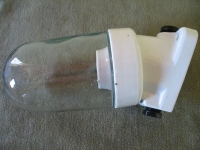 Kellerlampe, Hoflampe, Glaskolbenlampe, 60-er Jahre