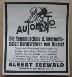 Automoto, Albert Seewald Frankfurt, 1928 #12