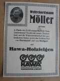 HAWA Holzfelgen, Weltrekordmann Möller, Waggonfabrik Hannover- Linden, 1928 #12