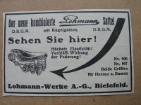 Lohmann Sattel mit Kugelgelenk,  Bielefeld, 1928 #8