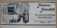 Radsonne Riesenlicht, Peter Schlesinger Offenbach, 1928 #3