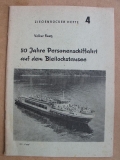 50 Jahre Personenschiffahrt auf dem Bleilochstausee, Ziegenrück, 1984