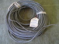 Textilkabel, Stoffkabel, VEB Leitungswerk Plauen, NFA 1 x 0,75