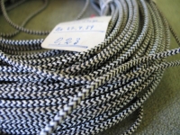 Preview: Textilkabel, Stoffkabel, NFA 1 x 0,75,  Meterware, DDR 1959