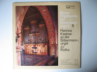 Orgelwerke auf Silbermannorgeln, Bach, Hannes Kästner, Rötha, 1970, #255