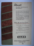 Möbelfabrik HAKO Coburg, H. Kolckhorst, 50-er Jahre