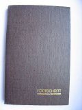 Notizbuch braun, Fortschritt Mähdrescherwerk, DDR um 1980