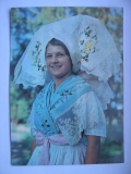Niedersorbische Festtracht, DDR 1972, #168