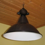 Preview: Emaillelampe, Fabriklampe, Industrielampe, FERA, DDR, unbenutzt, #3