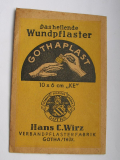Gothaplast, Hans C. Wirz Verbandpflasterfabrik Gotha, 1948