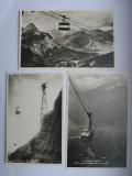 3 Karten, Zugspitzbahn, Ehrwald, Garmisch-Partenkirchen, um 1925, #250