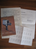 Anleitung, Beschreibung Amateurfilmkamera Zenit Quartz 1X8S-2, 70-er Jahre