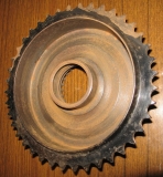 Preview: Kettenrad Bremstrommel Halbnabe IFA MZ RT 125, DKW ?