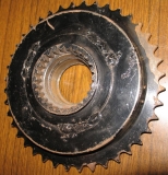 Preview: Kettenrad Bremstrommel Halbnabe IFA MZ RT 125, DKW ?