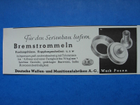 Deutsche Waffen- und Munitionsfabriken Posen, Inserat, #1940/2