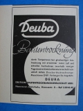 Deuba Bautentrocknung, Hannover- Hainholz, Inserat, #1940/2