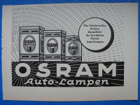 Osram Auto-Lampen, Bilux, Inserat, #1940/2