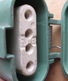 Preview: Steckdose/ Stecker  380 Volt, Kraftstrom, Grimma DDR, unbenutzt, #5