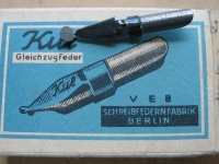 KUL Gleichzugfeder, Schreibfeder 5 mm, DDR 60-er Jahre, unbenutzt