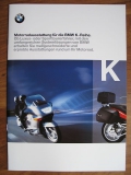 Motorradausstattung BMW K- Reihe, Sporttourer, 1200 RS, LT, #64