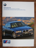 Faszination M, BMW M3, M5, Roadster, Coupe, Prospekt von 1999, #60