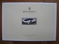 Maserati, Coupe, Spider, Gransport, Quattroporte, Prospekt von 2006, #41