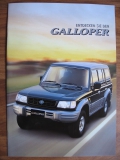Mitsubishi Galloper, Prospekt von 1999